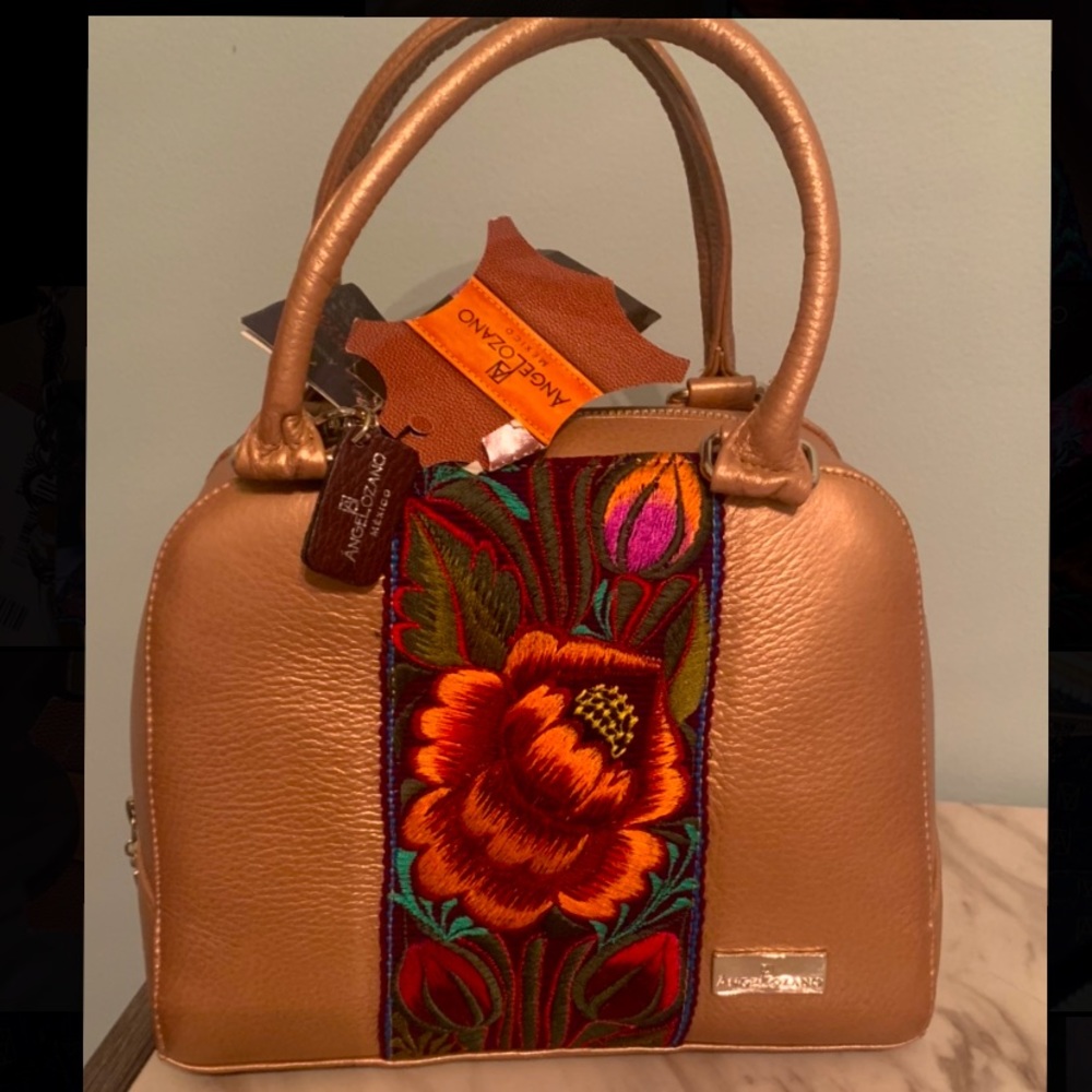 AngeLozano Authentic Leather handmade purse